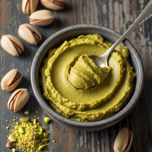 Mantequilla de pistacho nutritiva hecha para untar sumergir y cocinar, una despensa esencial para hogares saludables - Product Image 5