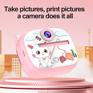 Cámara de Impresión Instantánea para Niños, Pantalla de Protección Ocular de 2.4 Pulgadas, Lente Dual, Video HD 1080P, Impresora Térmica de Fotos para Niños - Product Image 3