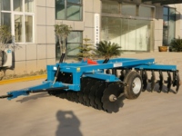 24 Piezas de Grada de Discos de Alta Resistencia, Equipo de Maquinaria Agrícola Hidráulica Desplazable, Implementos y Accesorios para Tractor