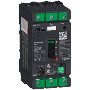 Interruttore Automatico Motore SCHNEIDER ELECTRIC TeSys GV4 3P 115A Icu 100kA Termomagnetico Multifunzione Certificato UL489 - Product Image 1