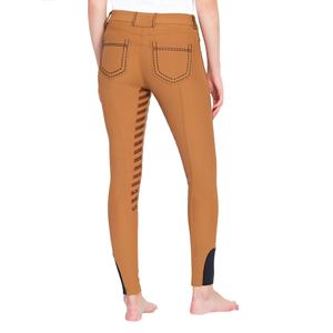 Pantalones de mujer ecuestres de primera calidad, medio agarre, ajuste suave, ropa personalizada, venta al por mayor, pantalones de montar a caballo - Product Image 5