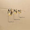 Colgantes y Dijes de Moda con Aros Grandes y Gruesos - Product Image 4