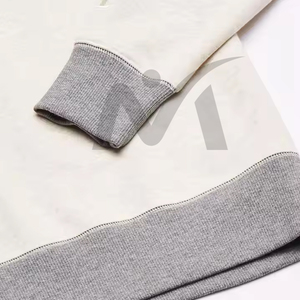 Sweat-shirt polaire chaud pour hommes classiques élégant motif solide brodé tricoté couture durable pour l'hiver superposition en plein air - Product Image 4