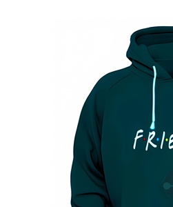 Sudadera con capucha estampada al por mayor para hombre, jersey de lana con diseño de amigos y sublimación de logotipo personalizado - Product Image 5
