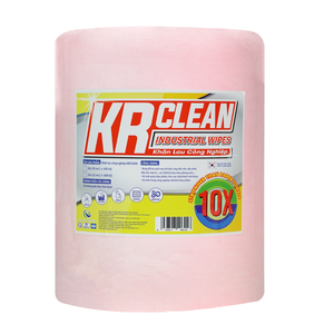 OEM ODM paños de limpieza industrial toallitas blancas para salas limpias 30x30cm 320 hojas rollo máquina toallitas FÁBRICA DE Vietnam - Product Image 6