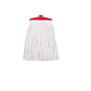 Turkish Industrial Cotton 300g Durable Wet Cleaning <b>Mop</b> with Telescopic Metal <b>Handle</b> for Office Use Professional Floor Cleaning - Product Image 3