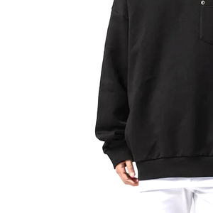 Sudaderas holgadas de lana de invierno de alta calidad para hombre de fabricante profesional 100% algodón poliéster sudaderas con capucha con estampado de logotipo personalizado - Product Image 5