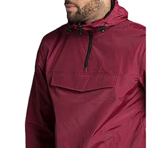 Vestes pour hommes personnalisées OEM, vêtements de sport de mode en tissu imperméable coupe-vent pour la saison d'hiver pour hommes - Product Image 5