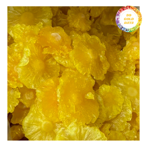 Tranches d'ananas séchées tropicales moelleuses, sucrées, douces et savoureuses, collations de fruits pour un plaisir quotidien - Product Image 3