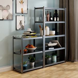 Scaffalatura Metallica su Misura per Garage, Ripiani <span class=keywords><strong>in</strong></span> <span class=keywords><strong>Ferro</strong></span>, <span class=keywords><strong>Scaffali</strong></span> <span class=keywords><strong>in</strong></span> Acciaio per Cucina, Magazzino, Ufficio - Product Image 6