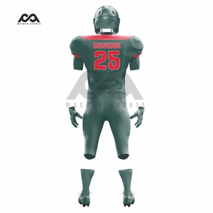 Vente en gros d'uniformes de football américain numéros de nom d'équipe personnalisés brodés courts prix très raisonnable fabriqué - Product Image 3