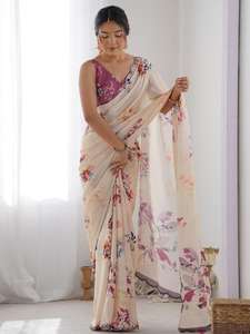 Wholesale GC Suppliers of Soft Georgette Silk Sarees with Mirror Work <b>Indian</b> & <b>Pakistani</b> <b>Clothing</b> - Product Image 4