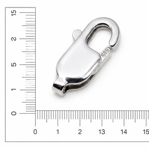 Chakralume - Cierre de Plata de Ley 925 con Forma de Pinza de Langosta para Joyería, Antideslustre, Sin Níquel, para Fabricación DIY, Venta al por Mayor, Proveedor OEM - Product Image 3