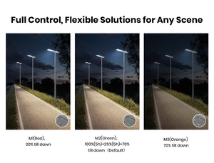 Farola Solar SRESKY LED de Alta Potencia para Exteriores con Sensor de Movimiento, Lámpara Solar Todo en Uno - Product Image 3