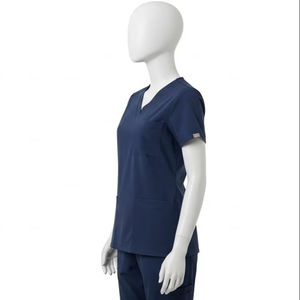 Uniformes Médicos Unisex de Hospital, Conjuntos de Uniformes Quirúrgicos de Spandex y Poliéster Elásticos y Transpirables, Venta al por Mayor en el Mercado Europeo - Product Image 3
