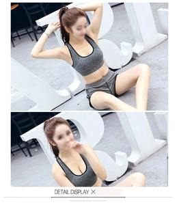 Soutien-gorge de sport personnalisé imprimé par sublimation de yoga de soutien complet/soutien-gorge de sport pour femmes en polyester 100% à bas prix - Product Image 4