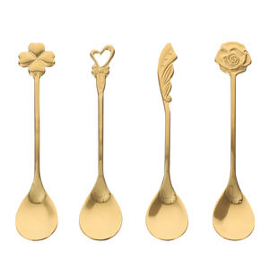 Cuchara Artesanal de Latón Puro para Uso Tradicional en Cocina y Comedor, Cuchara de Primera Calidad para Servir y Cuchara de Té para Decoración del Hogar - Product Image 3