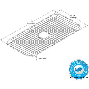 Supports pour évier en acier inoxydable K-3133-ST compatibles - Product Image 2