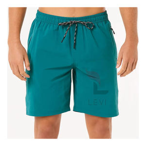 Mens Outdoor Streetwear Casual Shorts Elastic Waist Cotton Fabric <b>Beach</b> Surfing Shorts With Pockets Durable Lightweight Design - Product Image 4