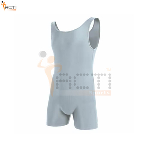 Venta al por mayor de trajes de lucha cómodos de los hombres por encargo de lucha libre de diseño fresco - Product Image 6