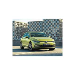 Pour Volkswagen Golf 8 Mk8 2020-2023 Bouton de fenêtre de porte passager arrière gauche, embout chromé blanc, lumière 5g0959855l - Product Image 1