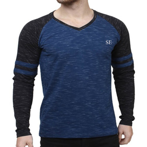 Camisetas de Manga Larga para Hombre, Cuello Clásico, 100% Algodón, Blancas, Diseños Personalizados, Tela Satinada, Ecológicas, de Secado Rápido, al por Mayor - Product Image 1