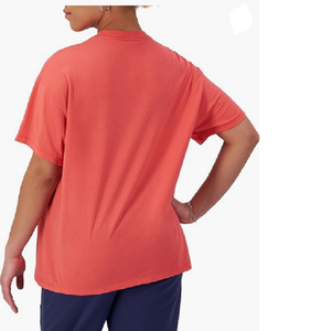 Camisetas largas informales de talla grande para mujer de Bangladesh cuello redondo Logo encaje decorado ropa de secado rápido teñido patrón sólido adultos - Product Image 2