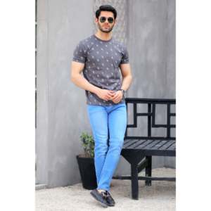 Graphic T-Shirt Men 100% Cotton Jersey 200g DTG <b>Print</b> Compressed Fabric Custom Logo OEM ODM Manufacturer Supplier Wholesale - Product Image 4