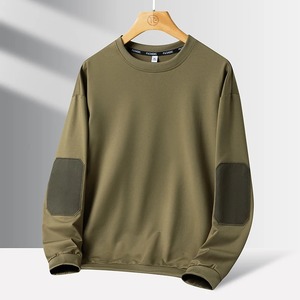 Sudadera con capucha de talla grande de alta calidad, ropa de calle sólida de algodón y poliéster para hombres con logotipo personalizado, esencial de invierno - Product Image 2