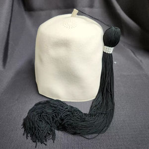 หมวกเฟซสีขาวสำหรับผู้หญิง ประดับเพชรเม็ดเดี่ยว ปี 2026 หมวกฟรีเมสัน คุณภาพสูง ผลิตตามสั่ง ขายดี ราคาพิเศษ - Product Image 6