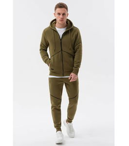 2025 High Quality Sweatsuit Custom Logo Fitness Sportswear Tracksuits Hooded Wholesale Cheap Hoodie <b>Pants</b> Tracksuit For Unisex - Product Image 4