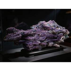 Espécimen de Ágata Uva Púrpura Premium, Cristal Botrioidal Natural, Clúster Mineral, Piedra Curativa, Pieza de Exhibición para Coleccionistas - Product Image 2