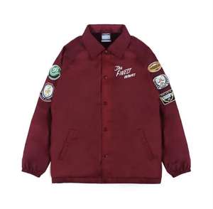 Vestes d'entraîneurs brodés de haute qualité, vestes d'entraîneurs imperméables de haute qualité, vestes d'entraîneurs brodés 3d - Product Image 6