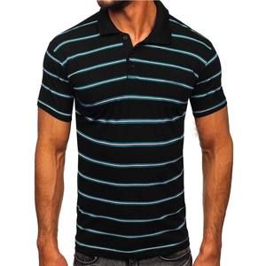 Polos de golf deportivos de secado rápido de poliéster 100% en blanco con logotipo personalizado para hombre al por mayor de alta calidad - Product Image 5