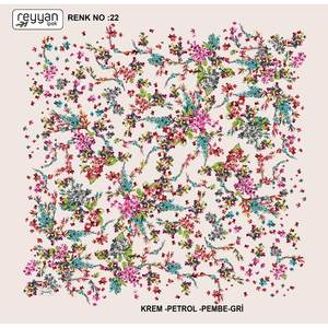 Reyyan İpek Traditional <b>Scarves</b> & <b>Shawls</b> Yazma Model 2 in 22 Renk - Product Image 1