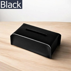 Boîte à mouchoirs en cuir véritable faite à la main, luxe et décontractée, pour table à manger, salle de bain, voiture |   Personnalisation de la marque OEM disponible - Product Image 4