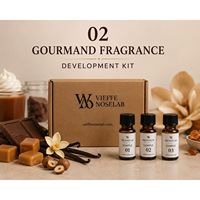 Kit de Desarrollo de Fragancias Gourmand, Kit de Muestras de Aceites de Perfume, Vainilla Caramelo, Desarrollo de Nicho de Marca Privada, Italia