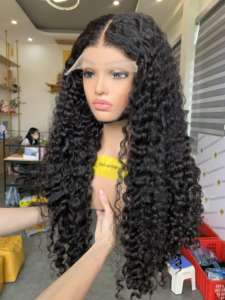 Precio al por mayor peluca rizada proveedor vietnamita de cabello humano color natural - Product Image 6