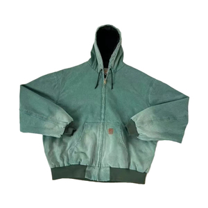 Sudadera con Capucha Vintage Cortavientos 2025 para Hombre, Sudadera de Algodón Grueso, Lavada, Acolchada, Personalizada, Estilo Urbano, Invierno, Impresión Digital - Product Image 3