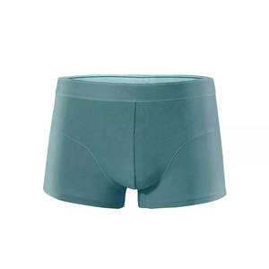 Calzoncillos bóxer de algodón de primera calidad para hombre, calzoncillos bóxer de ajuste cómodo con logotipo personalizado, pantalones cortos de talla grande para hombre - Product Image 3