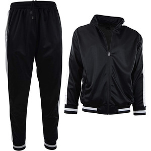 Long Sleeves Athletic Sports Wear Men Tracksuit Wholesale Price Tracksuit Adjustable Breathable Fabric Custom Logo Design Color - Product Image 1