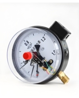YXC Industrial Electric Contact Pressure Gauge DN15 All Copper Connection Smooth Surface 0.6-2.5Mpa 150mm Dial