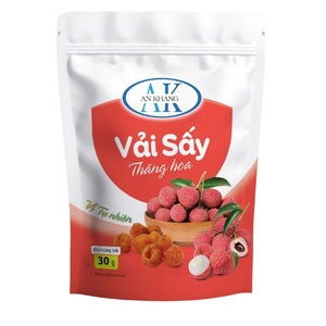 HACCP certifié biologique meilleure qualité directement au Vietnam paquet de sac en plastique de goût sucré sain litchi lyophilisé faible en gras - Product Image 5