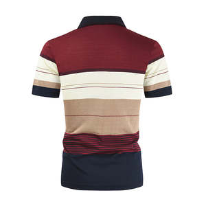 2023 vêtements de rue d'été pour hommes pour polos Logo personnalisé vêtements décontractés à manches courtes tricotés Polyester/coton - Product Image 3