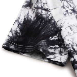 T-shirt Tie-Dye à la Mode, Prix Bas, Haute Qualité, Uni, Blanc, Fournisseur Direct d'Usine, Meilleure Vente - Product Image 6