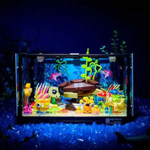 Kit de Construcción Creativo Lego MOC con Decoración de Peces de Acuario para Decoración del Hogar o la Oficina - Product Image 4