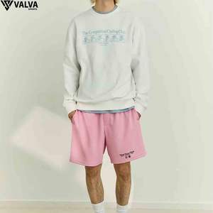 Sudadera de Invierno para Hombre, Cómoda, Sólida, Cuello Redondo, Forro Polar, Mezcla de Algodón Transpirable, Personalizable, Venta al Por Mayor - Product Image 1