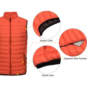 Nouvelle arrivée Gilet bouffant en différentes tailles et couleurs Design personnalisable Prix d'usure en toile - Product Image 6