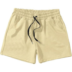 ที่กําหนดเอง 100% โพลีเอสเตอร์ขายส่งฤดูร้อนคุณภาพสูงสีทึบว่างเปล่าบุรุษยิม Jogger วิ่งยิมกางเกงขาสั้นเหงื่อ - Product Image 5