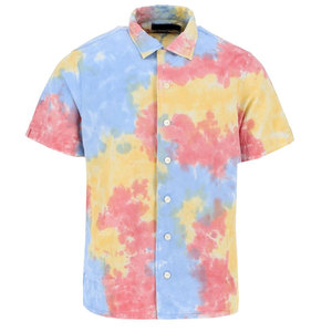 เสื้อเชิ้ตฮาวายแขนสั้นสำหรับผู้ชายเสื้อฮาวายทรงพลัสไซส์ลำลองพิมพ์ลายดิจิตอลสำหรับฤดูร้อน - Product Image 6